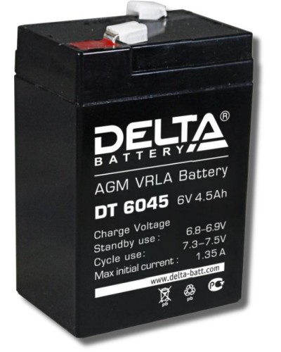 Delta DT 6045. Аккумулятор герметичный свинцово-кислотный. Delta в Тамбове
