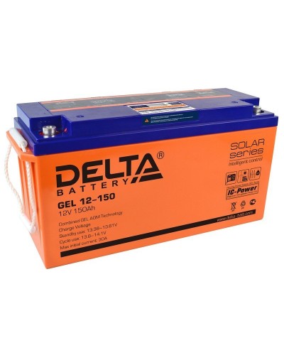 Delta GEL 12-150. Аккумулятор герметичный свинцово-кислотный. Delta в Тамбове