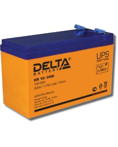 Delta HR 12-34 W. Аккумулятор герметичный свинцово-кислотный. Delta в Тамбове