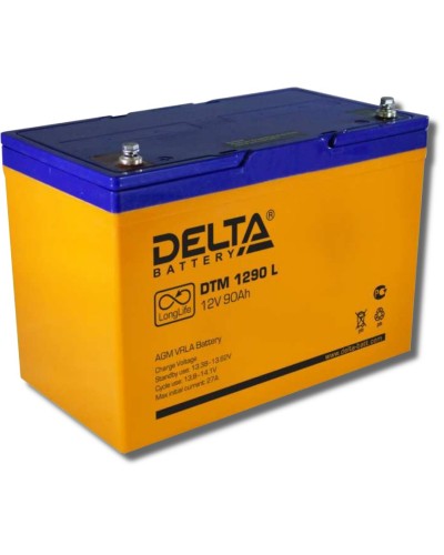 Delta DTM 1290 L. Аккумулятор герметичный свинцово-кислотный. Delta в Тамбове