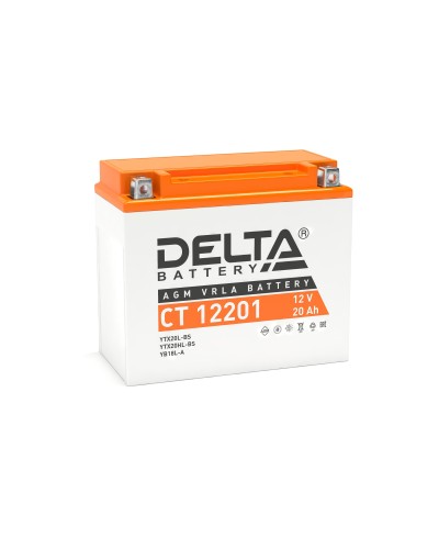 Delta CT 12201. Аккумулятор герметичный свинцово-кислотный стартерный. Delta в Тамбове