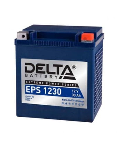 Delta EPS 1230. Аккумулятор герметичный свинцово-кислотный стартерный. Delta в Тамбове