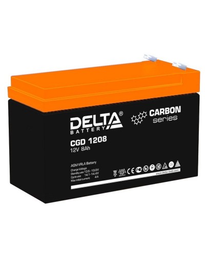 Delta CGD 1208. Аккумулятор герметичный свинцово-кислотный. Delta в Тамбове