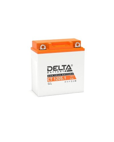 Delta CT 1205.1. Аккумулятор герметичный свинцово-кислотный стартерный. Delta в Тамбове