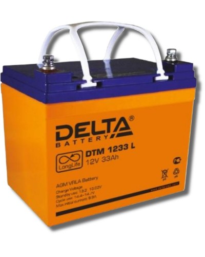 Delta DTM 1233 L. Аккумулятор герметичный свинцово-кислотный. Delta в Тамбове