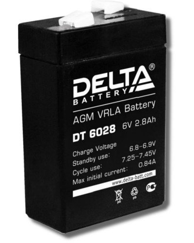 Delta DT 6028. Аккумулятор герметичный свинцово-кислотный. Delta в Тамбове