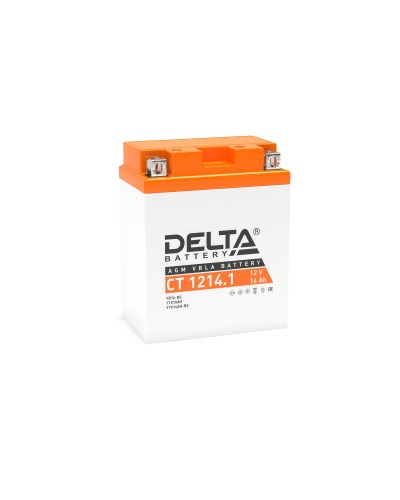 Delta CT 1214.1. Аккумулятор герметичный свинцово-кислотный стартерный. Delta в Тамбове
