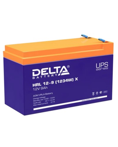 Delta HRL 12-9 X (1234W). Аккумулятор герметичный свинцово-кислотный. Delta в Тамбове