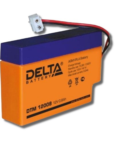 Delta DTM 12008. Аккумулятор герметичный свинцово-кислотный. Delta в Тамбове
