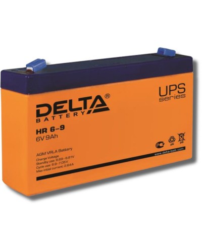 Delta HR 6-9. Аккумулятор герметичный свинцово-кислотный. Delta в Тамбове