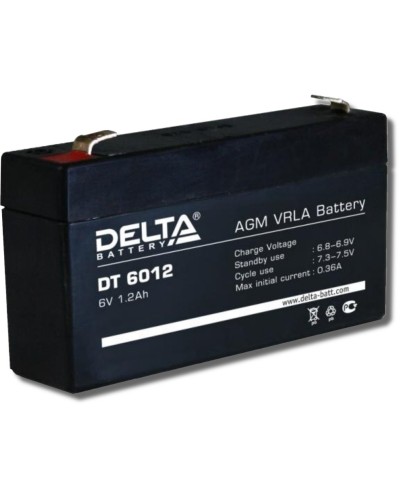 Delta DT 6012. Аккумулятор герметичный свинцово-кислотный. Delta в Тамбове