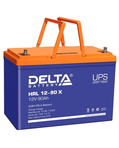 Delta HRL 12-90 X. Аккумулятор герметичный свинцово-кислотный. Delta в Тамбове