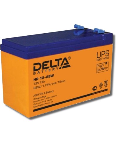 Delta HR 12-28 W. Аккумулятор герметичный свинцово-кислотный. Delta в Тамбове