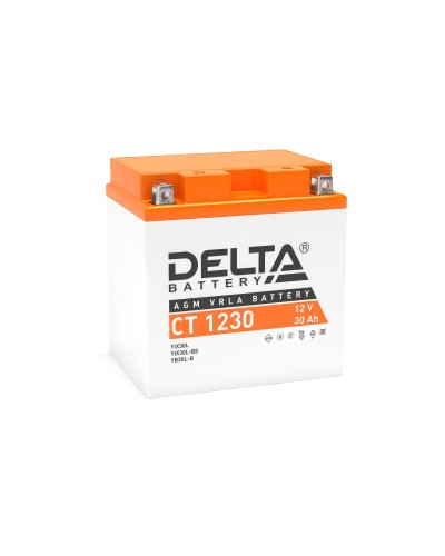 Delta CT 1230. Аккумулятор герметичный свинцово-кислотный стартерный. Delta в Тамбове