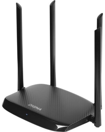 DWR-AC1201 AC1200 10/100BASE-TX черный. Роутер беспроводной. Digma в Тамбове