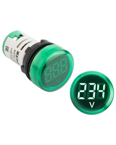 ED16-22VD (ed16-22vd-g). Индикатор значения напряжения зеленый. EKF в Тамбове