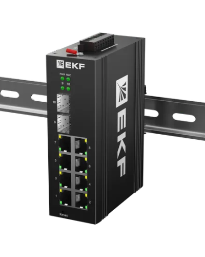 TSX-ML2-2GX/SFP-8GTP. Промышленный управляемый коммутатор. EKF в Тамбове