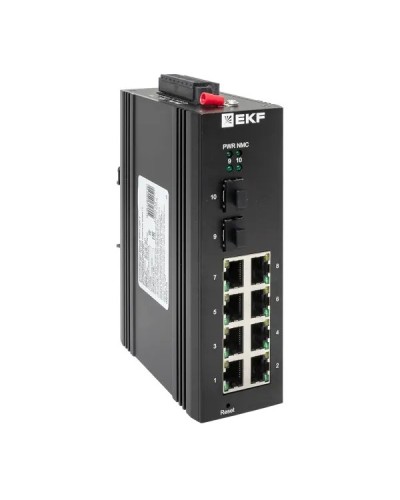 TSX-ML2-2GX/SFP-8GT. Промышленный управляемый коммутатор. EKF в Тамбове
