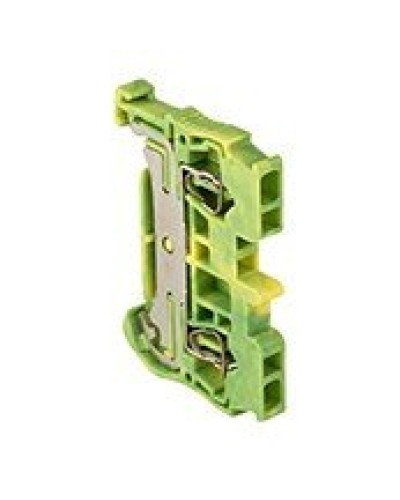 JXB-ST-2.5 2-проводная земля, желто-зеленная (plc-jxb-st-2.5-pen). Колодка клеммная пружинная. EKF в Тамбове