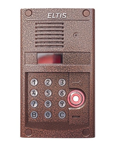 DP400-TD22 (медь). Блок вызова домофона. ELTIS в Тамбове