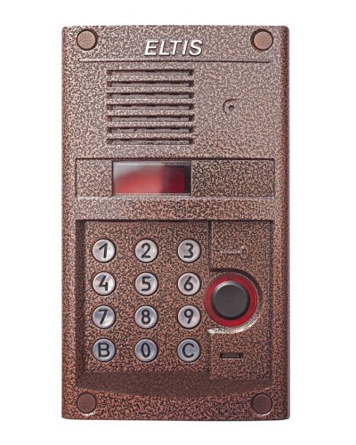 DP400-RD24 (медь). Блок вызова домофона. ELTIS в Тамбове