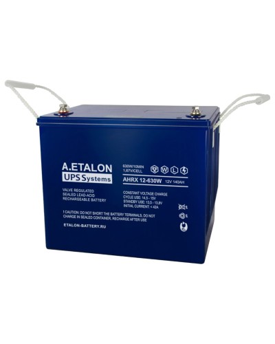 A.ETALON AHRX 12-630W (140). Аккумулятор герметичный свинцово-кислотный. ETALON в Тамбове