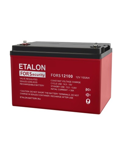 ETALON FORS 12100. Аккумулятор герметичный свинцово-кислотный. ETALON в Тамбове