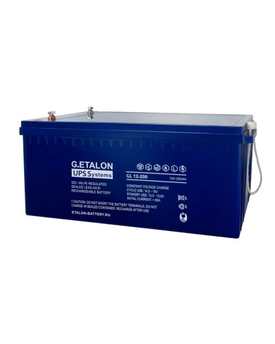 G.ETALON GL 12-200. Аккумулятор герметичный свинцово-кислотный. ETALON в Тамбове