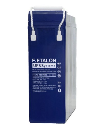 F.ETALON FTE 12-125 PRO X. Аккумулятор герметичный свинцово-кислотный. ETALON в Тамбове