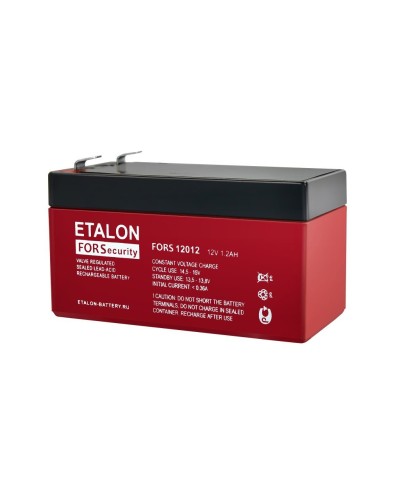 ETALON FORS 12012. Аккумулятор герметичный свинцово-кислотный. ETALON в Тамбове