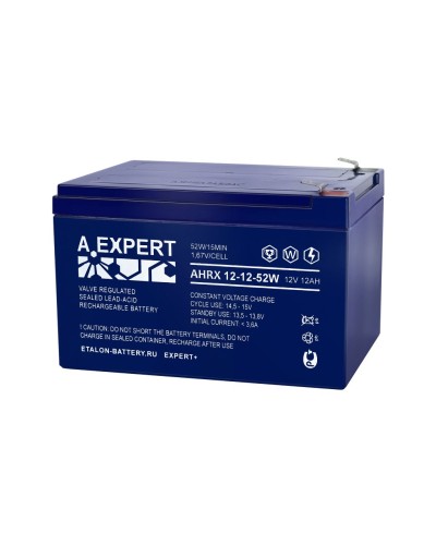 A.EXPERT AHRX 12-12-52W. Аккумулятор герметичный свинцово-кислотный. EXPERT в Тамбове