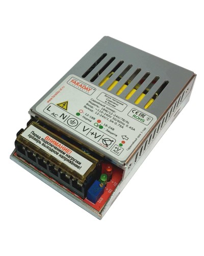 18W/12-24V/78AL. Импульсный блок питания. FARADAY в Тамбове