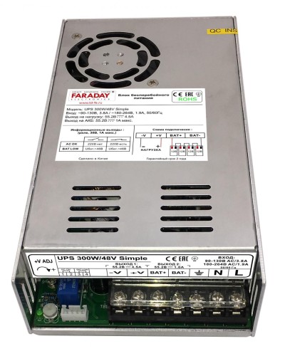 UPS 300W/48V Simple. Блок бесперебойного питания. FARADAY в Тамбове