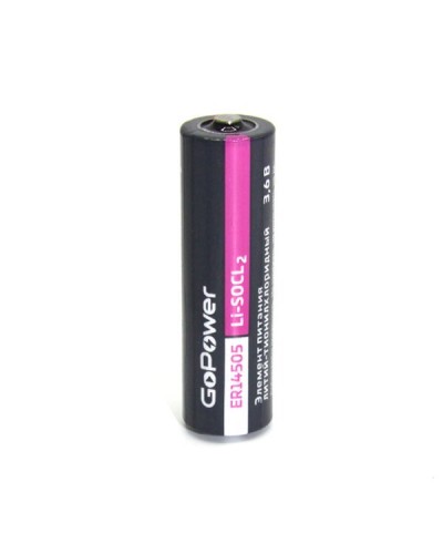 ER14505 GoPower. Литий-тионилхлоридный элемент питания. GoPower в Тамбове