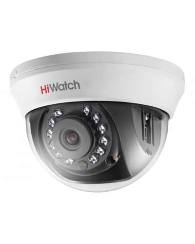 DS-T591(C) (3.6 mm). Бюджетная видеокамера мультиформатная купольная. HiWatch в Тамбове