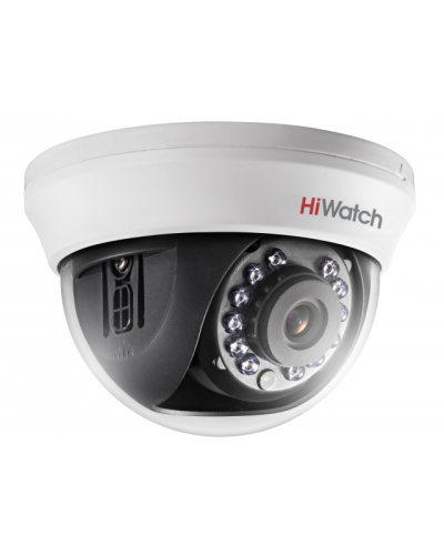 DS-T591(C) (2.8 mm). Бюджетная видеокамера мультиформатная купольная. HiWatch в Тамбове