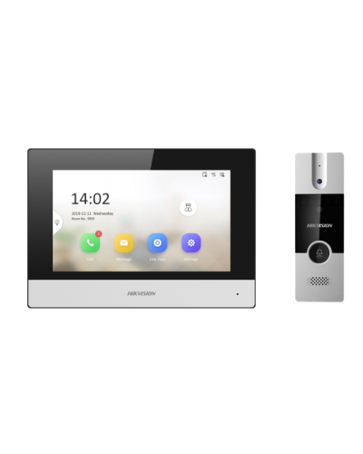 DS-KIS302-P. Комплект IP видеодомофона. Hikvision в Тамбове