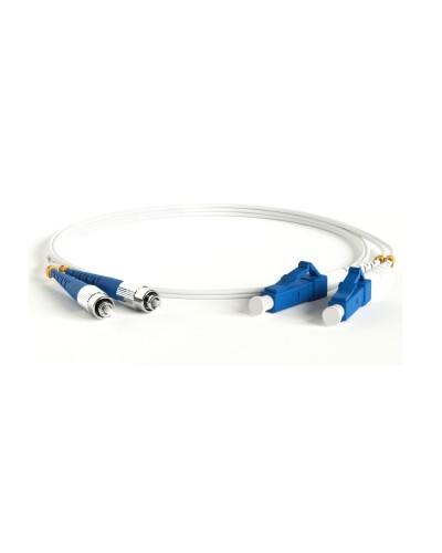 FC-D2-9A1-FC/UR-LC/UR-H-1M-LSZH-WH. Патч-корд волоконно-оптический FC-LC. Hyperline в Тамбове
