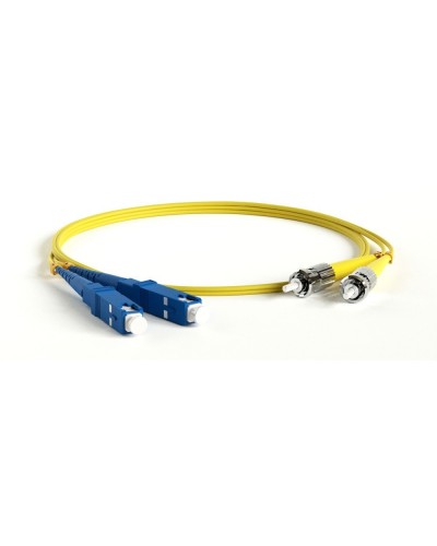 FC-D2-9A1-SC/UR-ST/UR-H-1M-LSZH-WH. Патч-корд волоконно-оптический ST-SC. Hyperline в Тамбове