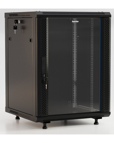 TWB-FC-1545-GP-RAL9004. Шкаф телекоммуникационный 19 настенный 15U. Hyperline в Тамбове