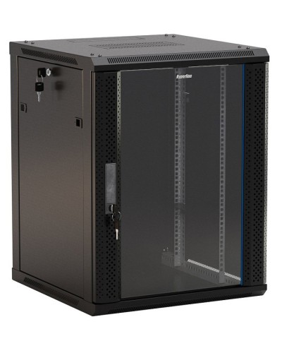 TWB-FC-1266-GP-RAL9004. Шкаф телекоммуникационный 19 настенный 12U. Hyperline в Тамбове