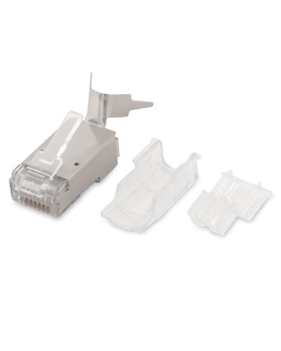 PLUG-8P8C-UV-C6A-SH-50 (50 шт). Разъем RJ-45. Hyperline в Тамбове