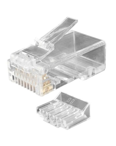 PLUG-8P8C-UV-C6-100 (100 шт). Разъем RJ-45. Hyperline в Тамбове
