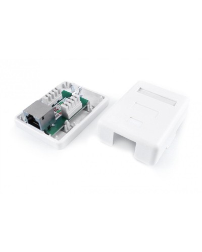 SB1-1-8P8C-C6-SH-WH. Розетка RJ-45. Hyperline в Тамбове