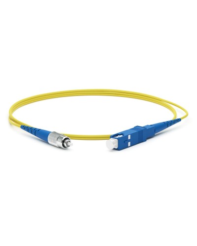 FC-S2-9-FC/UR-SC/UR-H-2M-LSZH-YL. Патч-корд волоконно-оптический одномодовый. Hyperline в Тамбове