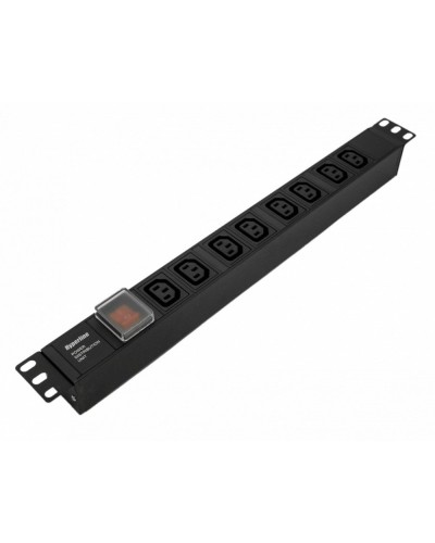 SHE19-8IEC-S-IEC. Блок розеток 19. Hyperline в Тамбове