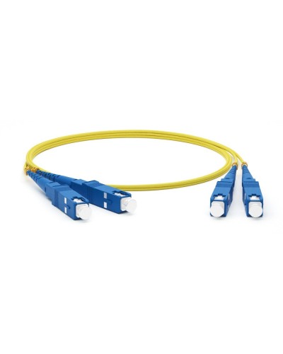 FC-D2-9-SC/UR-SC/UR-H-15M-LSZH-YL. Патч-корд волоконно-оптический. Hyperline в Тамбове