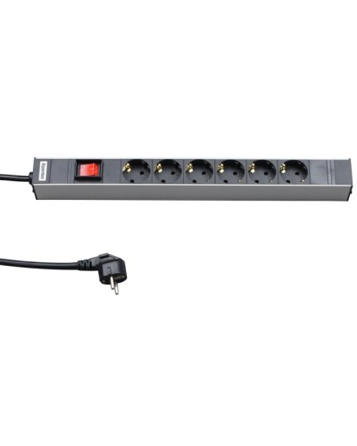 SHE19-6SH-S-2.5EU. Блок розеток 19. Hyperline в Тамбове