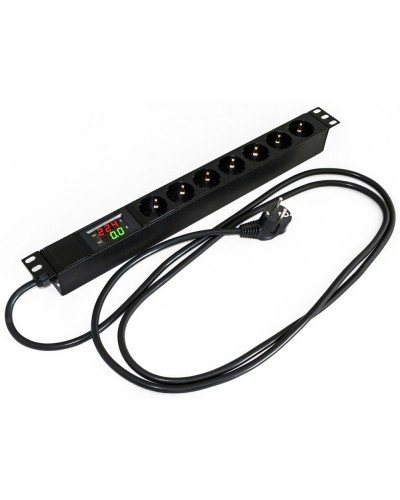 SHE19-7SH-AV-2.5EU. Блок розеток 19. Hyperline в Тамбове