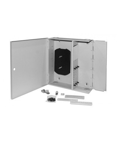 FO-WBX-6xSLT-W140H42-48UN-GY. Кросс оптический настенный. Hyperline в Тамбове